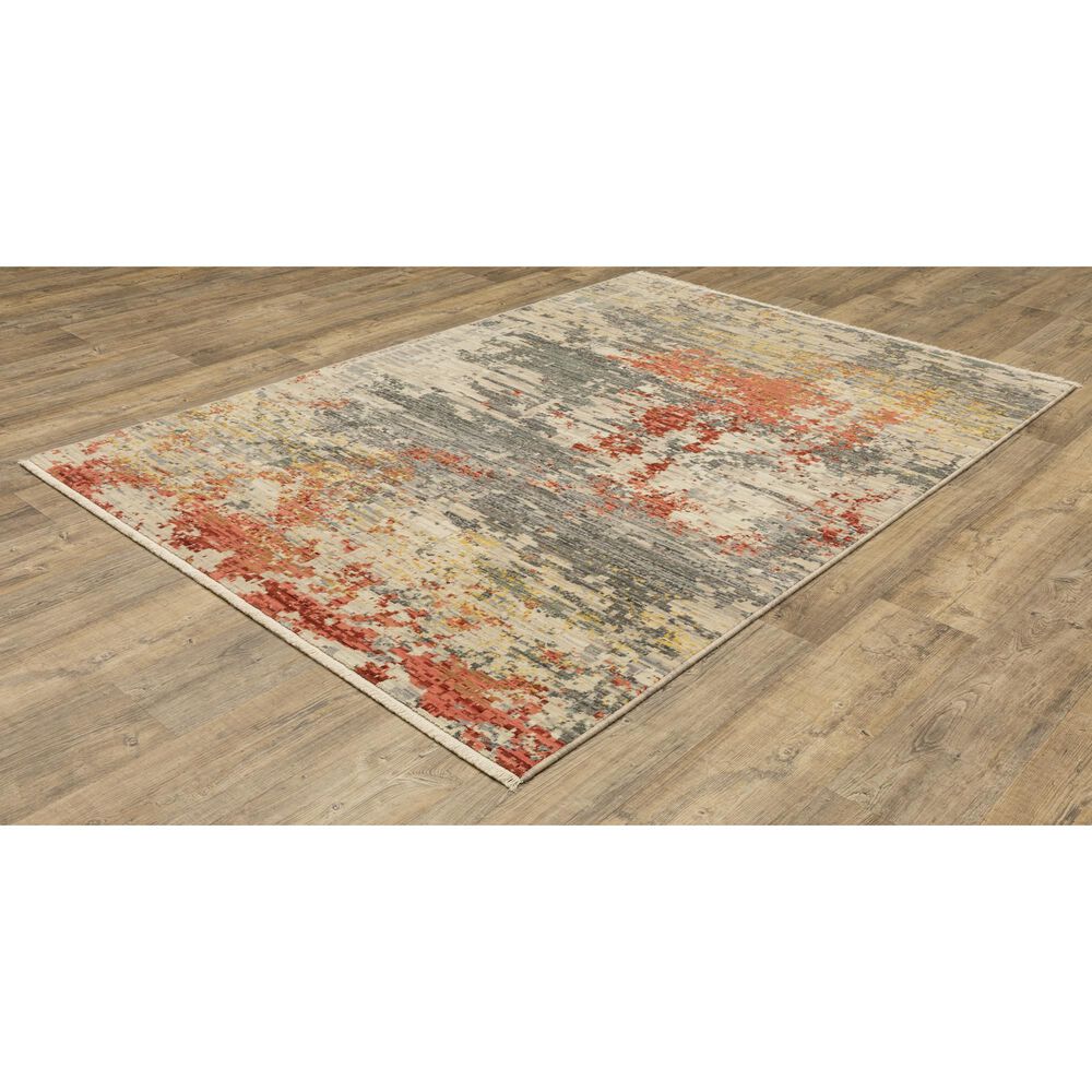 Oriental Weavers Soleri 2&#39; x 3&#39; Beige and Pink Area Rug, , large