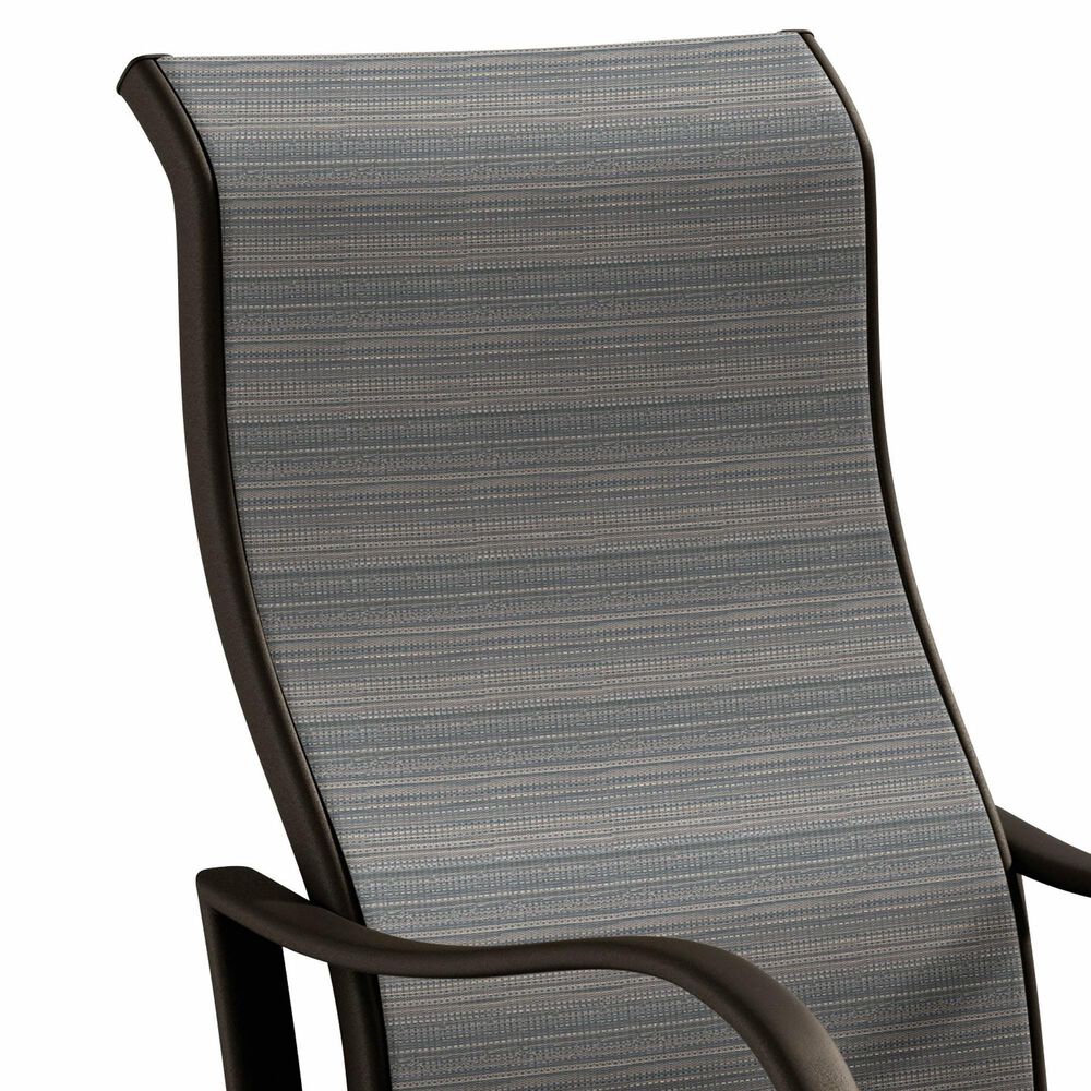 Tropitone Shoreline High Back Dining Chair in Gray Gate, , large