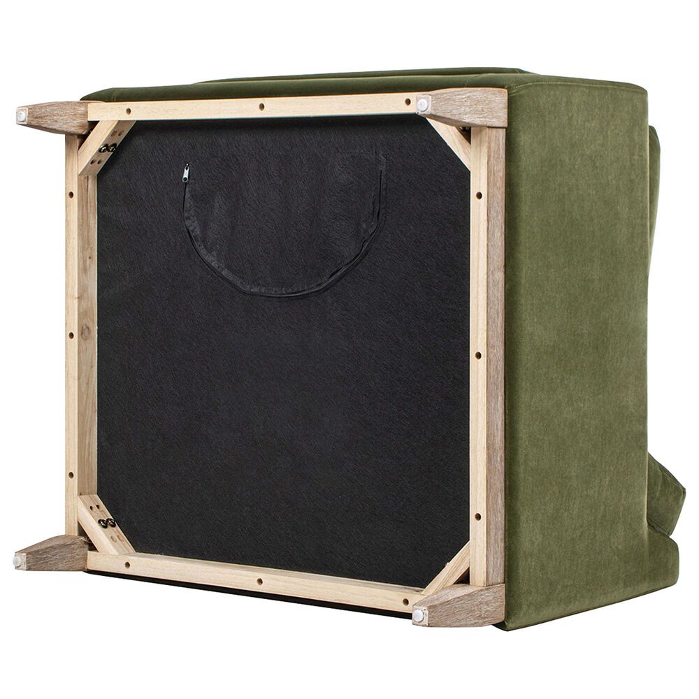 Jennifer Taylor Home Pasadena Accent Arm Chair in Olive Green, , large