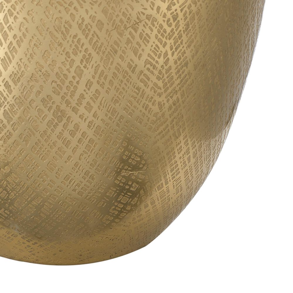 A&amp;B Home Anita Table Lamp with Collapsible Shade in Gold, , large