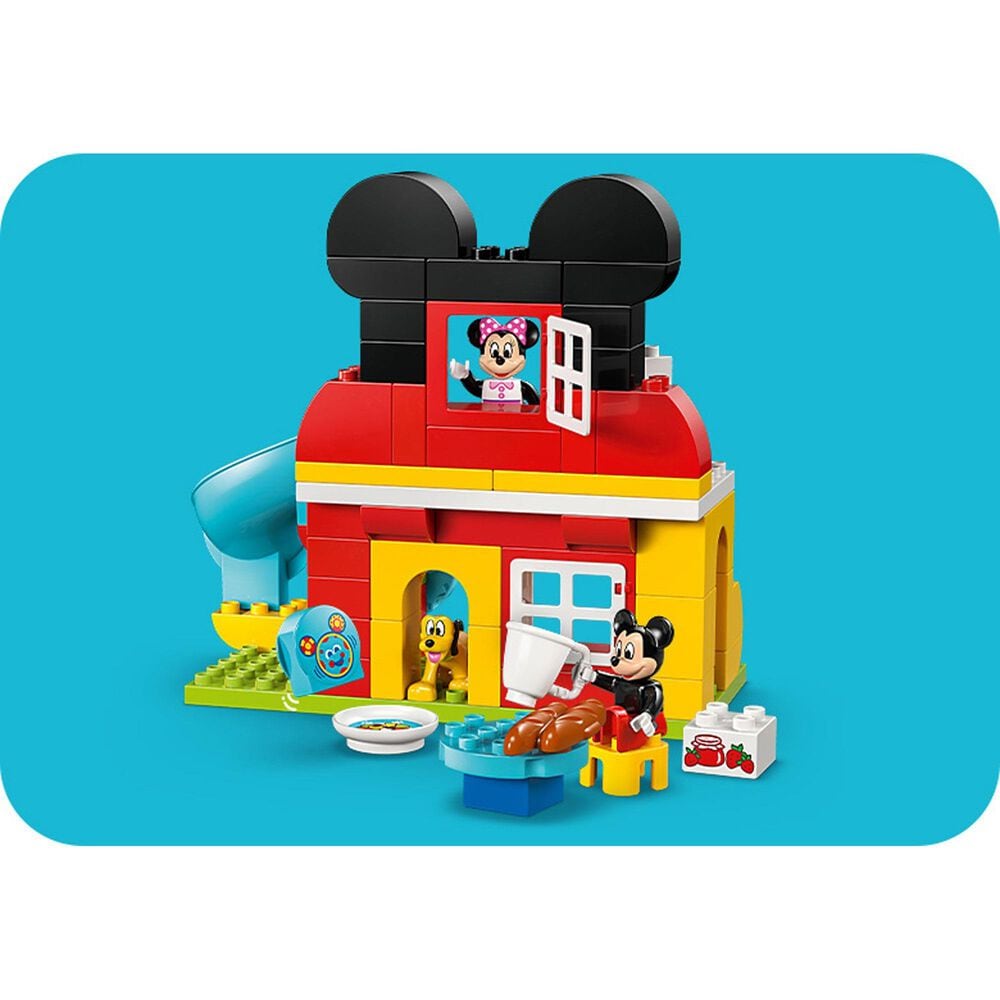 LEGO Duplo Mickey Mouse Clubhouse with Minnie and Pluto Building Set, , large
