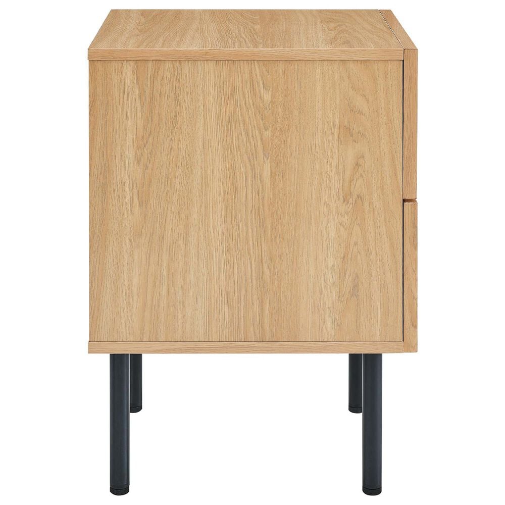 Modway Chaucer 2 Drawer Nightstand in Oak, , large