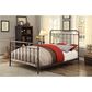 Furniture of America Durkin King Bed in Dark Bronze, , large