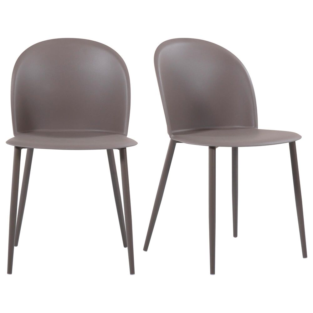 Moe's Home Collection Giardino Patio Dining Chair in Grey (Set of 2), , large
