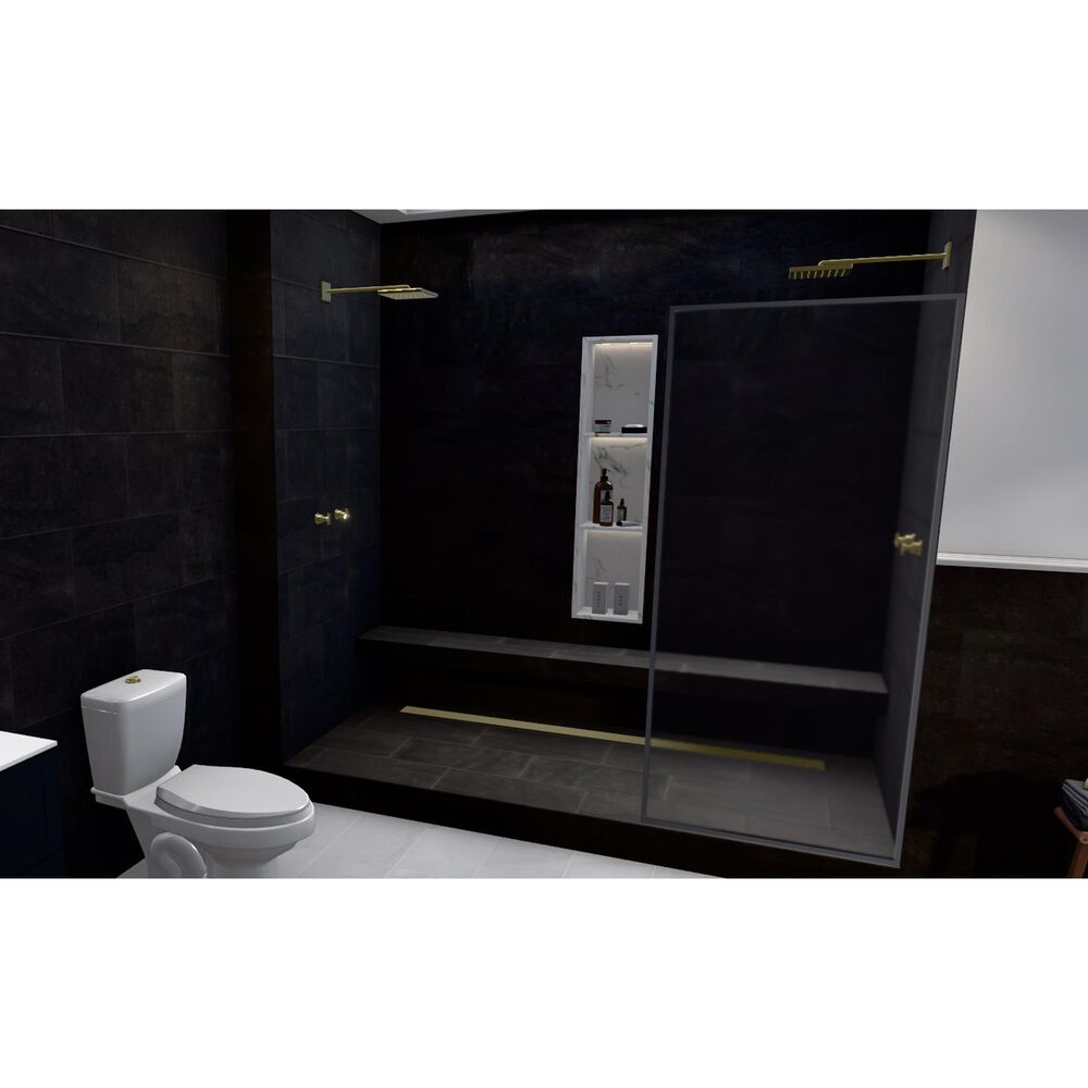 Soho Studio Olympic Charcoal 12" x 24" Matte Porcelain Tile, , large