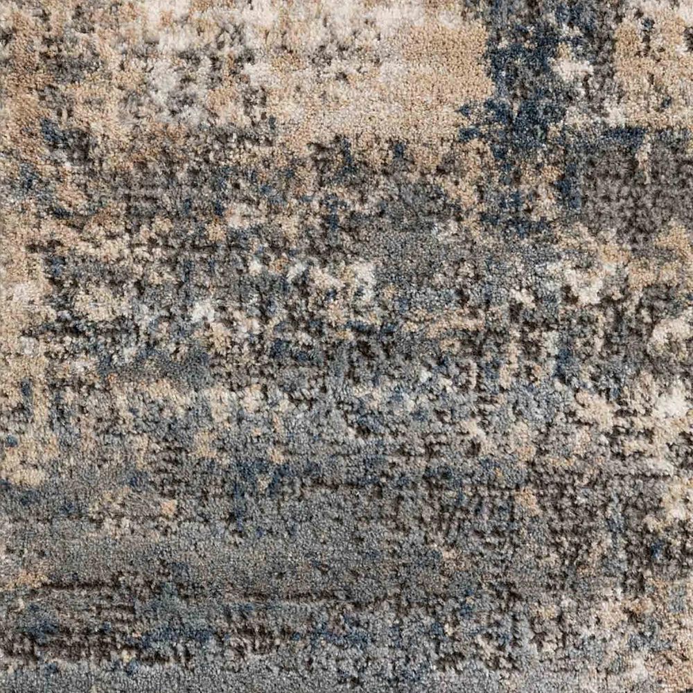 Loloi II Teagan TEA-08 3&#39;4&quot; x 5&#39;7&quot; Ivory and Mist Scatter Rug, , large