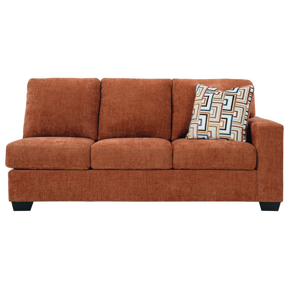 Ashley Aviemore 2-Piece Sectional with Left-Facing Chaise in Spice, , large