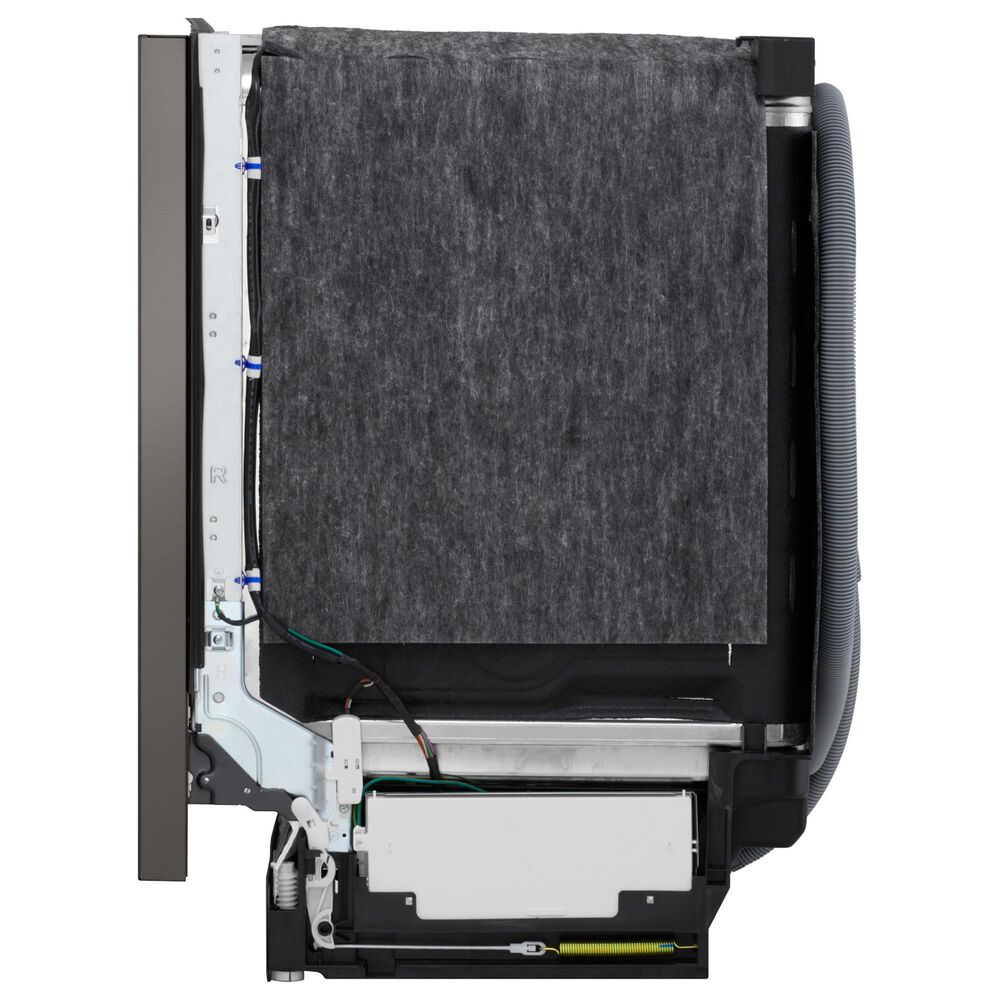 LG 24" Built-In Pocket Handle Dishwasher with SteamAssist in Black Stainless Steel, , large