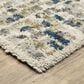 Oriental Weavers Aspen Ivory and Blue 5"3" x 7"6" Area Rug, , large