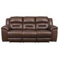 Ashley Stoneland Power Reclining Sofa in Chocolate, , large