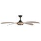 Minka-Aire Mortyn 60" Indoor/Outdoor Ceiling Fan with LED Light in Dark Bronze, , large