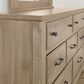 Viceray Collections Cool Rustic 4-Piece King Plank Bedroom Set with Storage in Clear Maple, , large