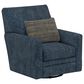 Henderson Arlington Swivel Accent Chair in Kerr Cerulean, , large