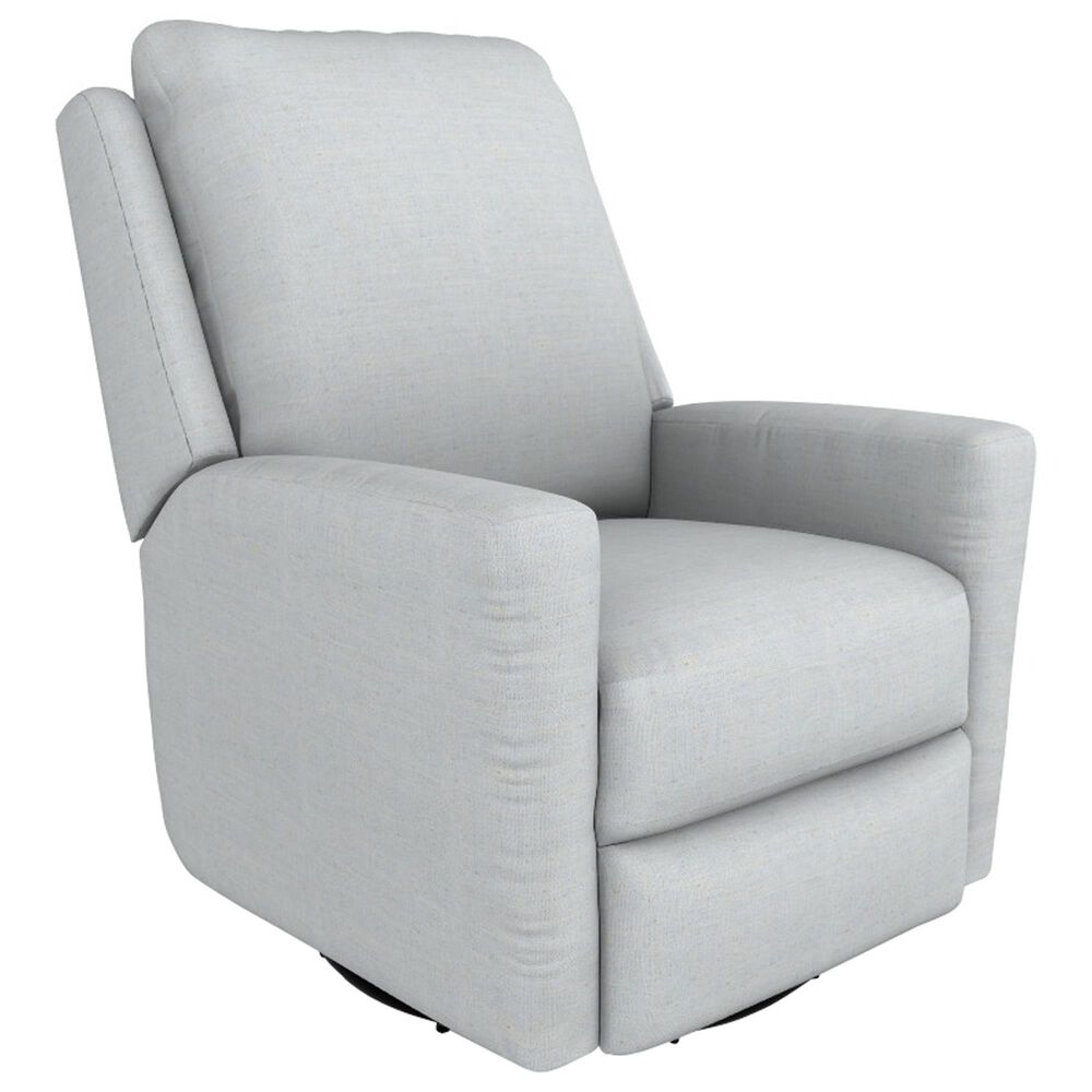Best Home Furnishings Heatherly Manual Swivel Glider Recliner in Pearl, , large