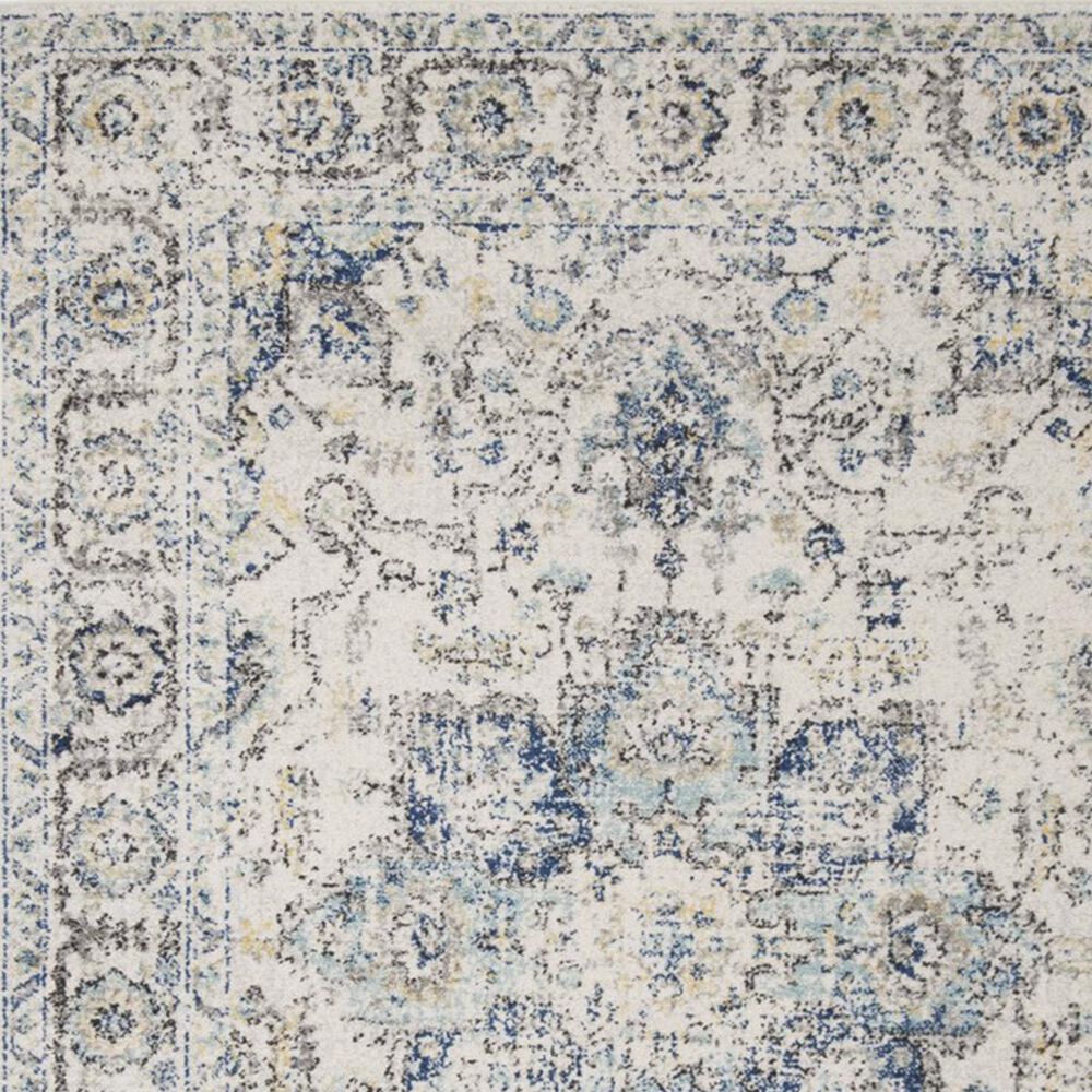 Safavieh Madison MAD603K 5&#39;1&quot; x 7&#39;6&quot; Turquoise and Ivory Area Rug, , large