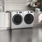 GE Appliances 4.8 Cu. Ft. Front Load Washer and 7.8 Cu. Ft. Electric Dryer Laundry Pair in White, , large