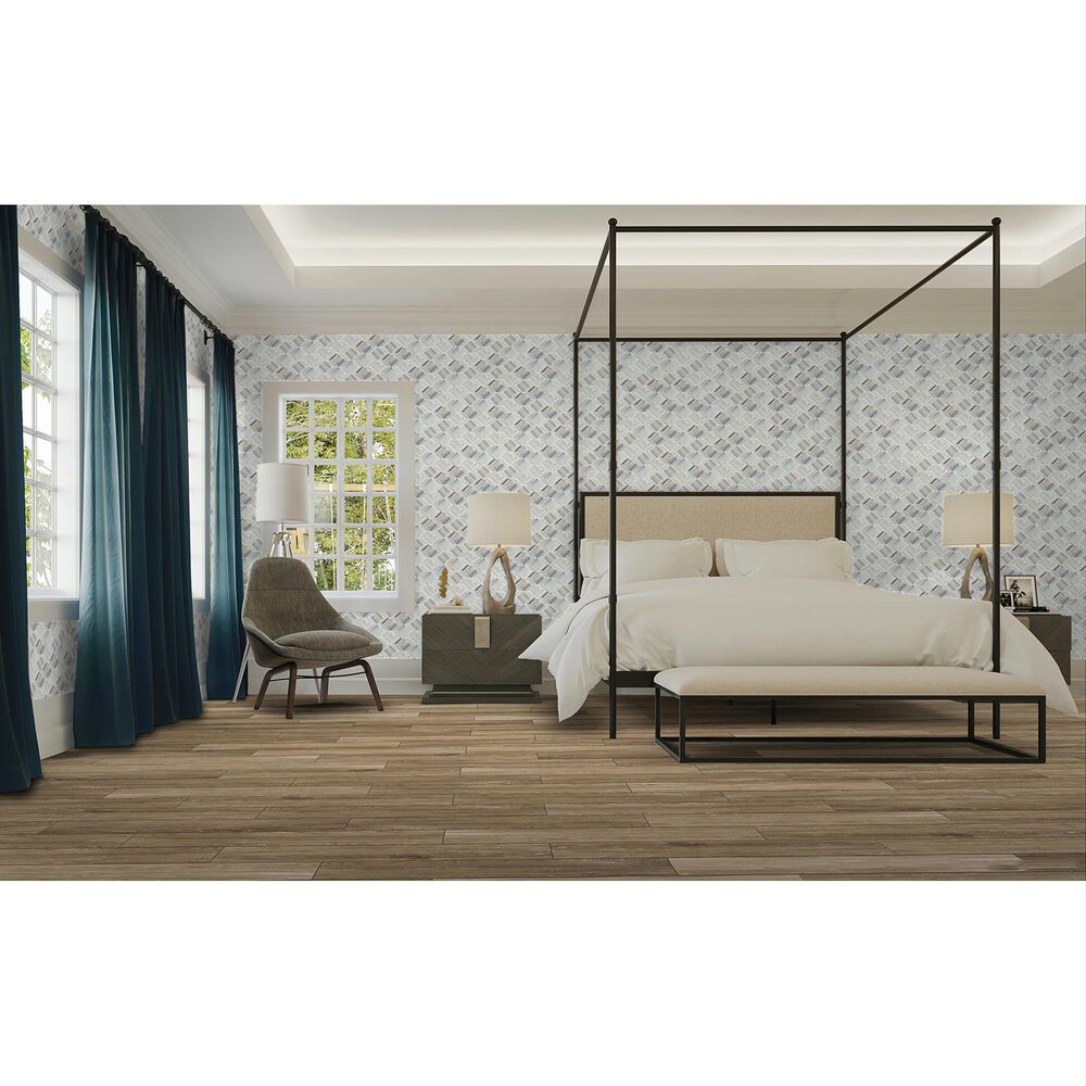 Dal-Tile Gamma Azure 12&#39;&#39; X 12&#39;&#39; BALANCE XL Natural Stone Mosaic Sheet, , large