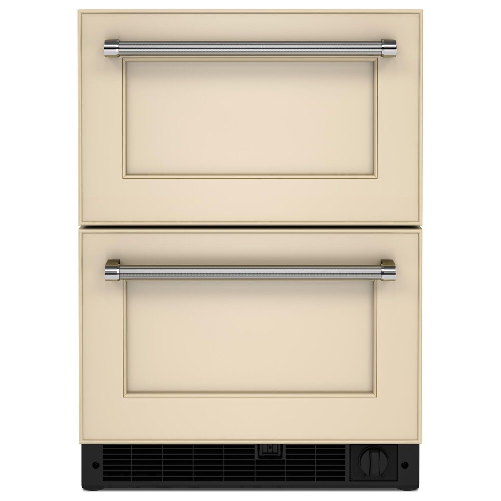 KitchenAid 24" Undercounter Double-Drawer Refrigerator Freezer - Panels Sold Separately, , large