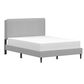 The Monday Company Full Upholstered Bed in Gray, , large
