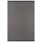 Momeni Como COM-4 4" x 6" Charcoal Area Performance Rug, , large