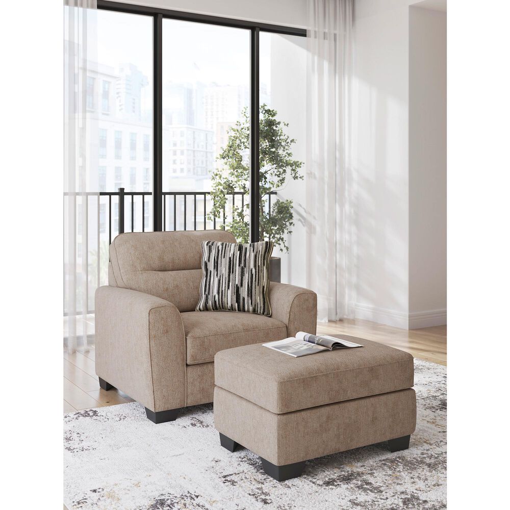 Ashley Olten Rectangular Ottoman in Mocha, , large