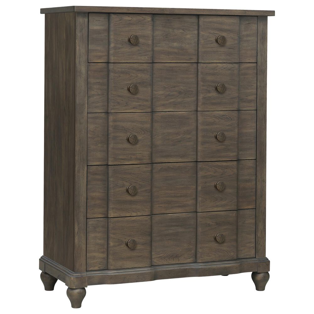 Klaussner Hometown 5-Drawer Chest in Espresso, , large