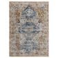 Feizy Kaia 12" x 15" Blue and Red Area Rug, , large