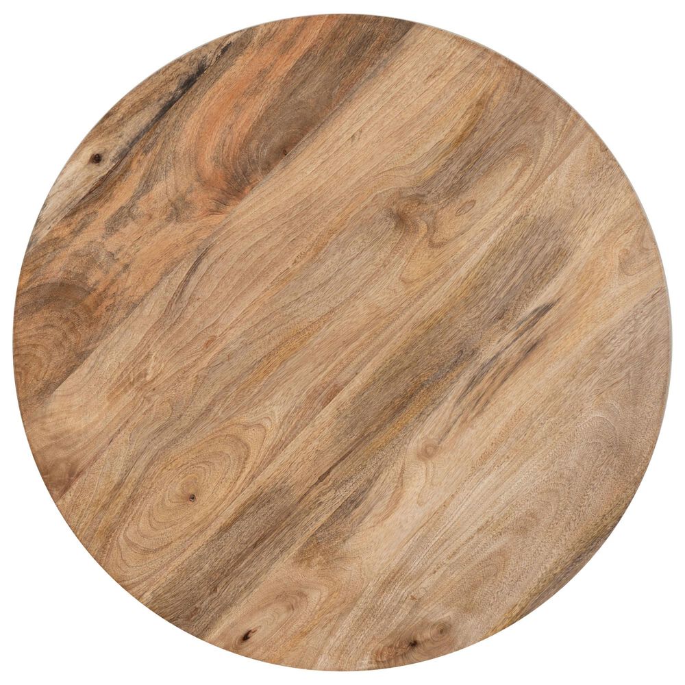 Linon Home Decor Evanston Coffee Table in Natural and Black, , large