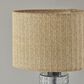 Adesso Delilah Table Lamp in Black and Clear, , large