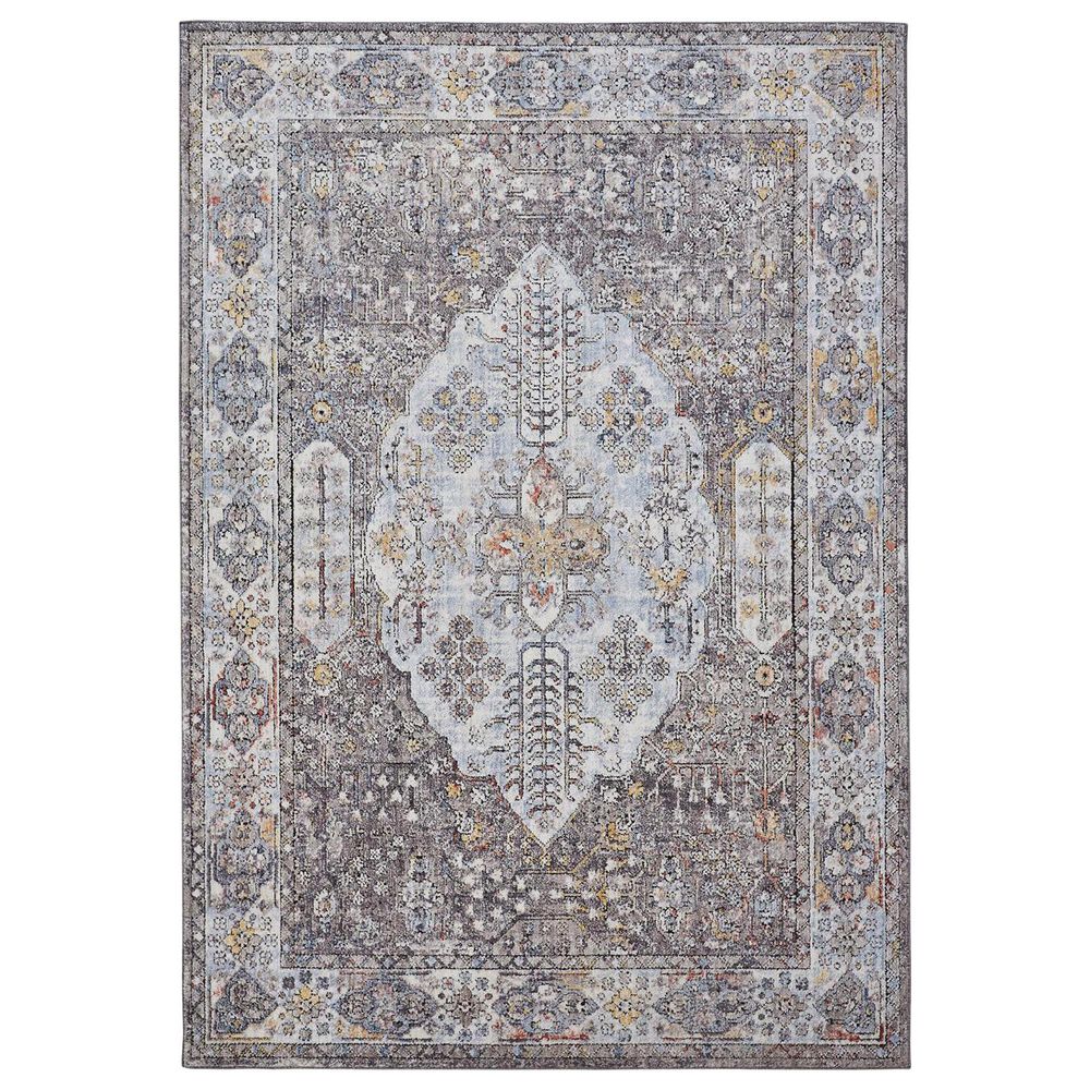 Feizy Rugs Armant 3906F 6'7" x 9'6" Gray Area Rug, , large