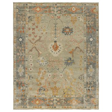 Harounian Rugs Madison 6" x 9" Moss and Grey Area Rug, , large