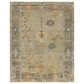 Harounian Rugs Madison 6" x 9" Moss and Grey Area Rug, , large