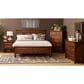 Cedar and Sage Hillcrest California King Storage Bed in Dark Chestnut, , large