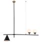 Zuo Modern Richiza Ceiling Lamp in Black, , large