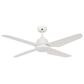 Beacon Lighting Aria 52" Indoor LED Light with Remote Ceiling Fan in White, , large