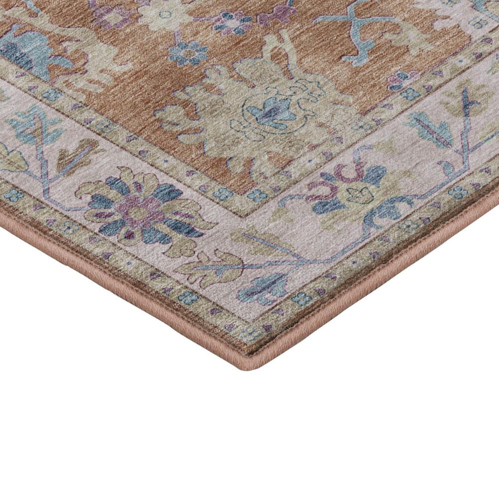 Dalyn Rug Company Hatay HY7 2&#39;3&quot; x 7&#39;6&quot; Orange Runner, , large