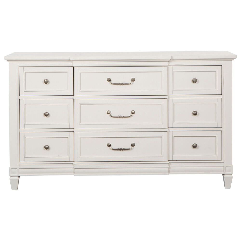 Nicolette Home Willowbrook 9-Drawer Dresser in Egg Shell White, , large