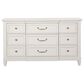 Nicolette Home Willowbrook 9-Drawer Dresser in Egg Shell White, , large