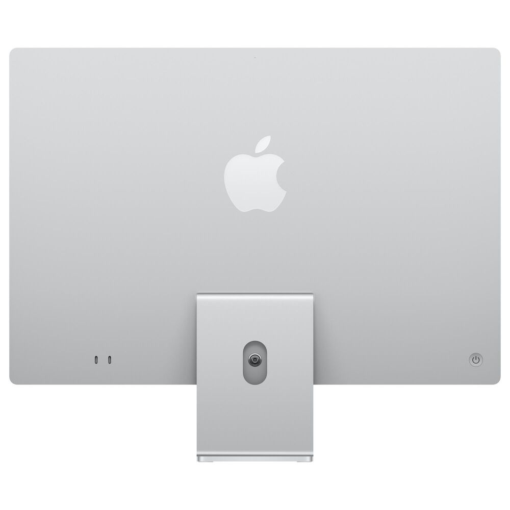 Apple 24-Inch iMac All-in-One Desktop - Apple M4 chip - 10-core CPU - 16GB RAM - 10-core GPU - 512GB SSD in Silver with 3-Year AppleCare+, , large