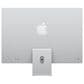 Apple 24-Inch iMac All-in-One Desktop - Apple M4 chip - 10-core CPU - 16GB RAM - 10-core GPU - 512GB SSD in Silver with 3-Year AppleCare+, , large