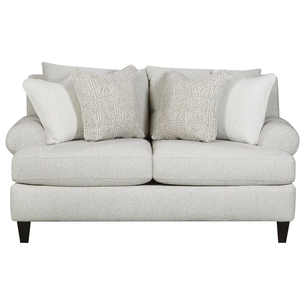 Xenia Stationary Loveseat in Hogan Cotton, , large