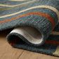Loloi Waylon Denim and Multicolor 2"6" x 9"9" Runner, , large