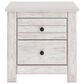 Ashley Makidern 2 Drawer Nightstand in Whitewash, , large