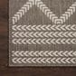 Loloi II Rainier RAI-05 7"10" x 10"10" Natural and Ivory Indoor/Outdoor Area Performance Rug, , large