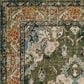 Safavieh Monaco MNC243F-28 2"2" x 8" Forest Green/Light Blue Runner, , large