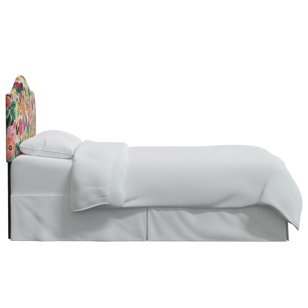 Rifle Paper Co Crafted by Cloth &amp; Company Mayfair Twin Headboard in Garden Party, , large