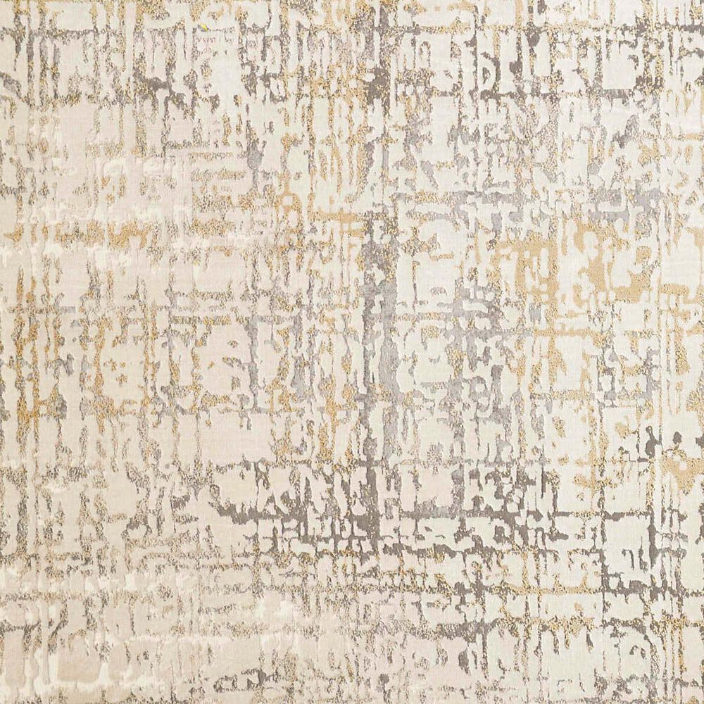Feizy Waldor Abstract 2&#39;10&quot; x 7&#39;10&quot; Beige Runner, , large