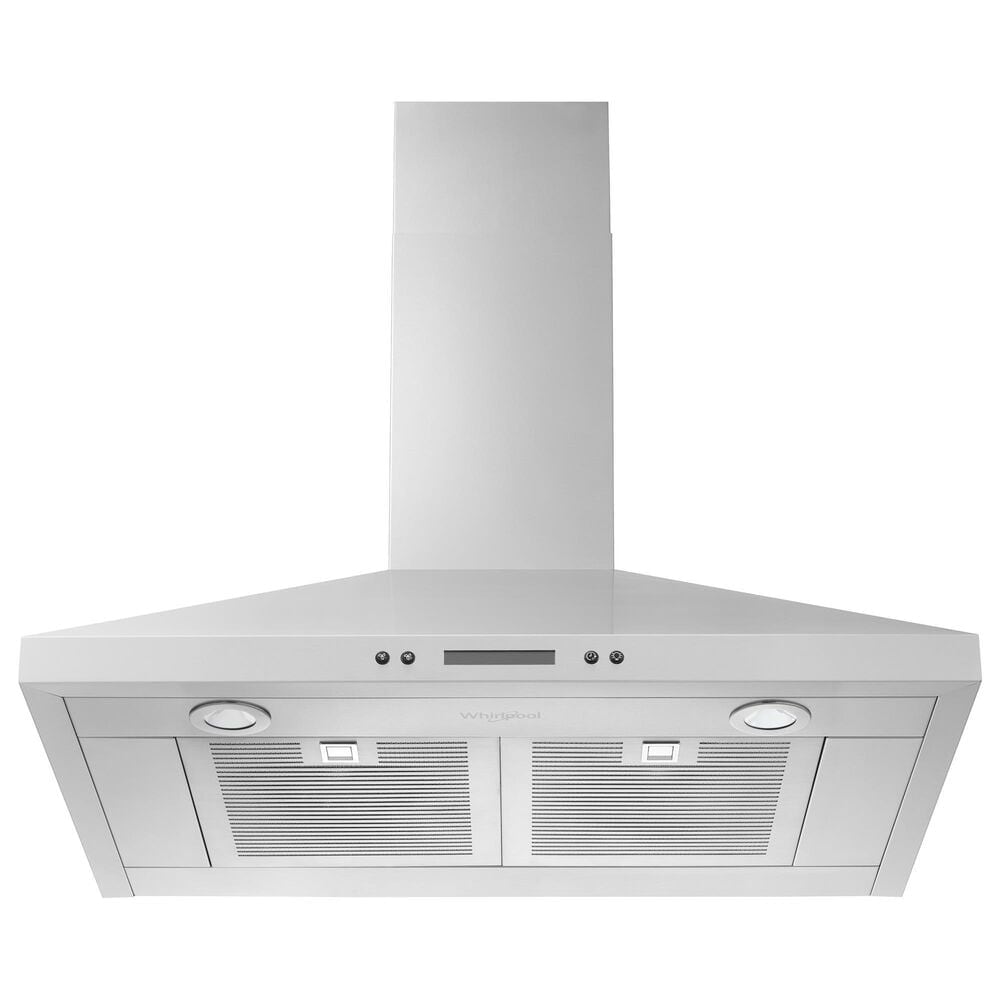 Whirlpool 30&quot; Chimney Wall Mount Range Hood in Stainless Steel, , large
