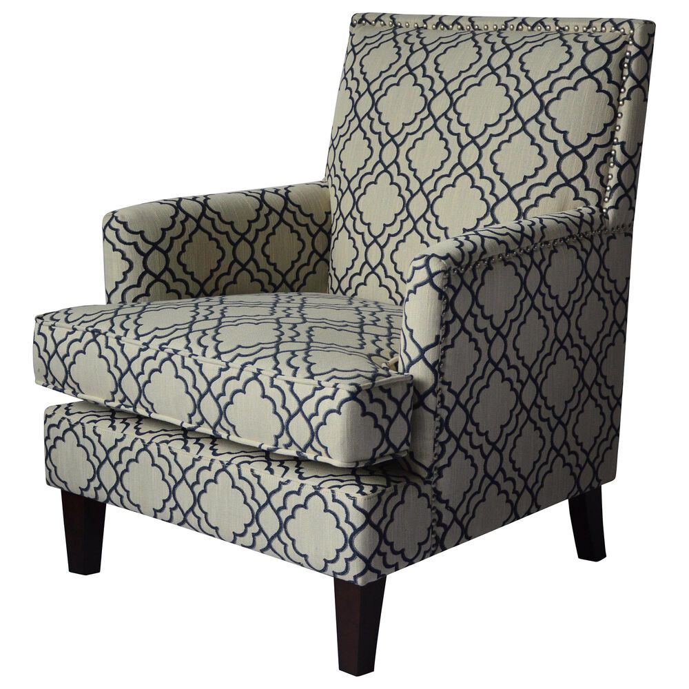 Waltham Aubrey Accent Chair in Midnight Blue, , large