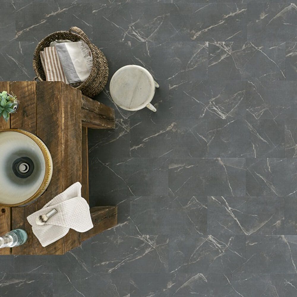 Mannington Adura Flex Baltic Stone Storm 12&quot; x 24&quot; Vinyl Plank, , large